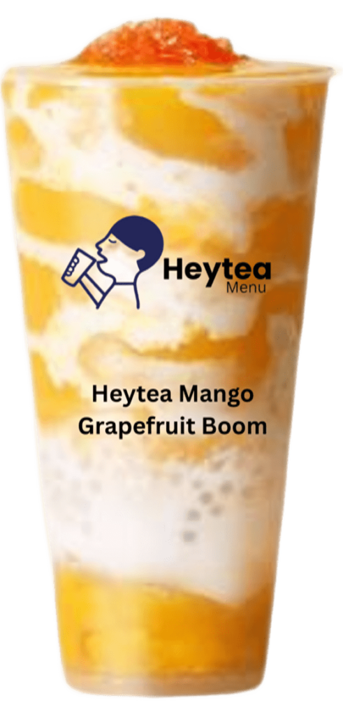 Heytea Mango Grapefruit Boom