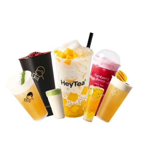heytea singapore menu best selling drinks including heytea coconut mango boom, jasmine tea, yingde cheese black tea and more.