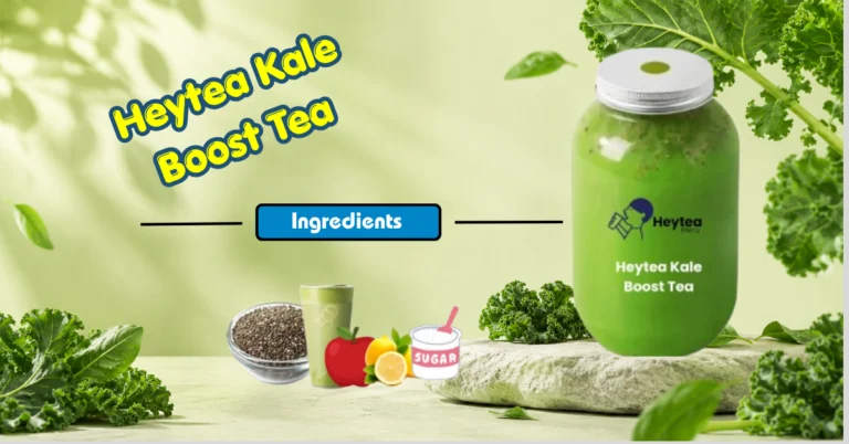Heytea Kale Boost tea