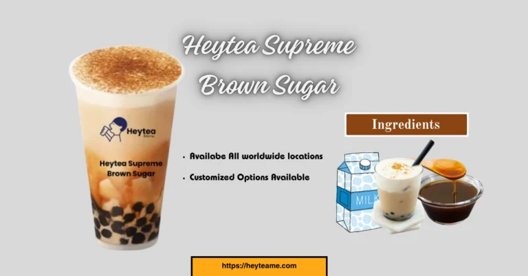 Supreme Brown Sugar Bobo Milk Tea